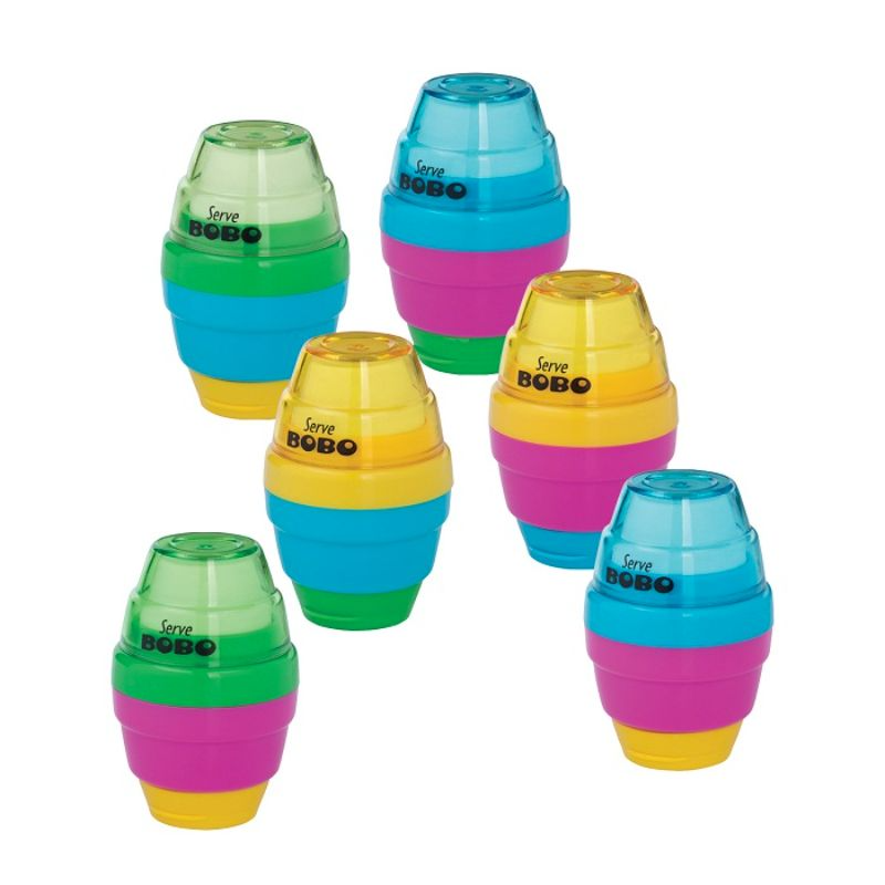 Serve Bobo - Fluo Colours Eraser & Sharpener