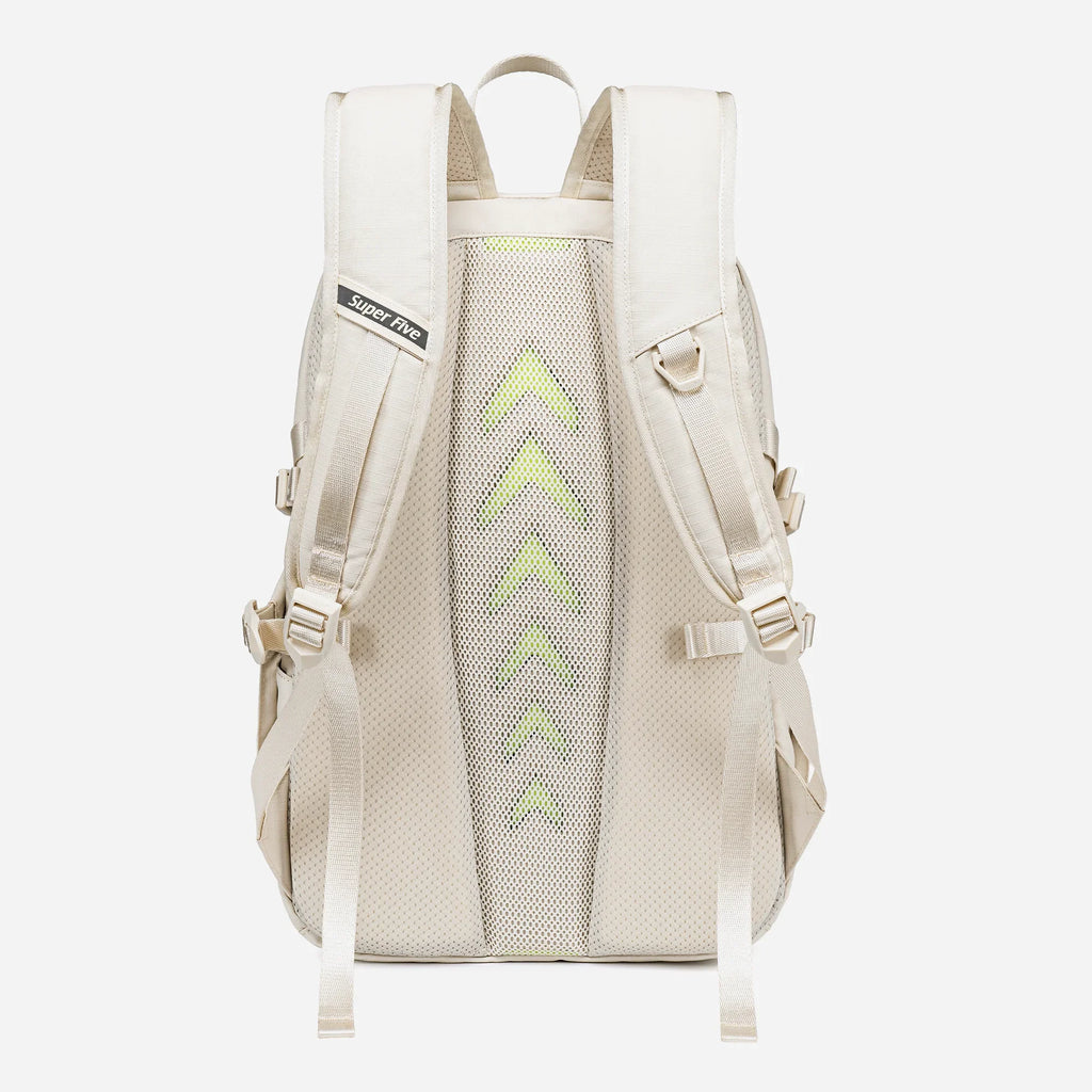 Super5 FB00701 Off White Laptop Backpack — 15.6 inches 2