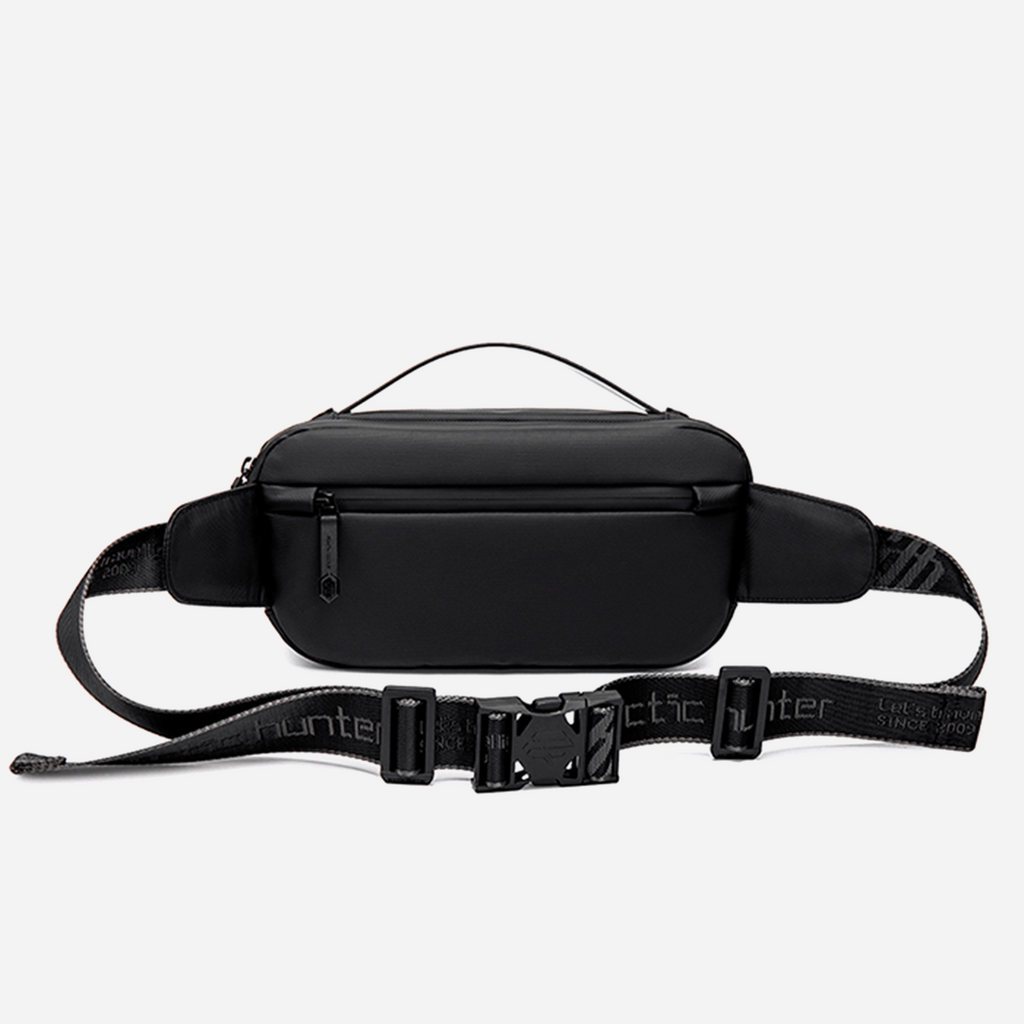 Arctic Hunter Y00020 Black Waist Bag & Crossbody Bag 2