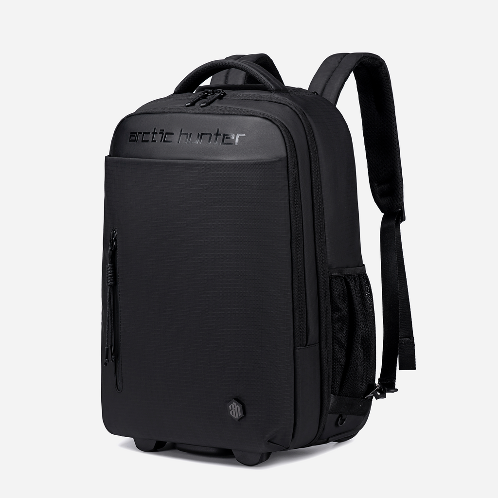 Arctic Hunter LG00657-1 Black Trolley Backpack — 15.6 inches 3