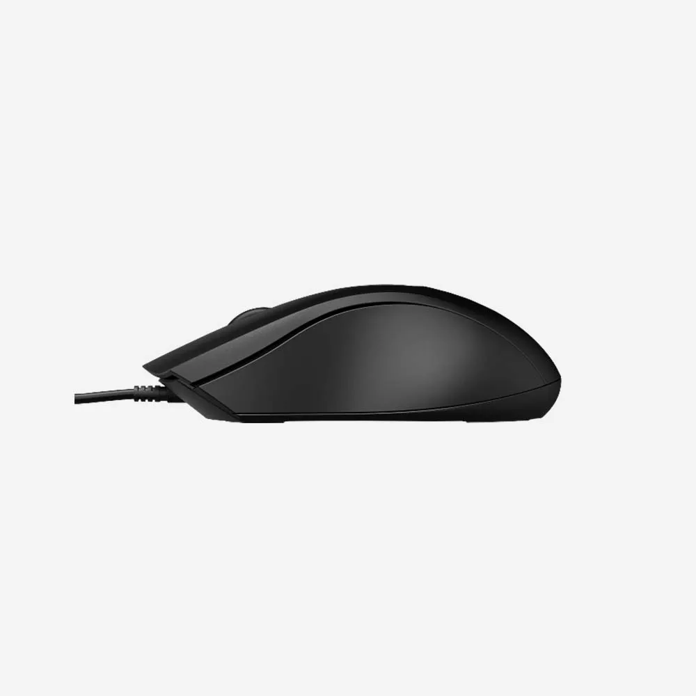 HP 100 Wired Mouse Black