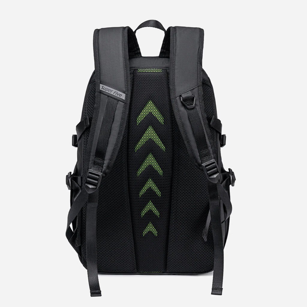 Super5 FB00700 Black Laptop Backpack — 15.6 inches 2