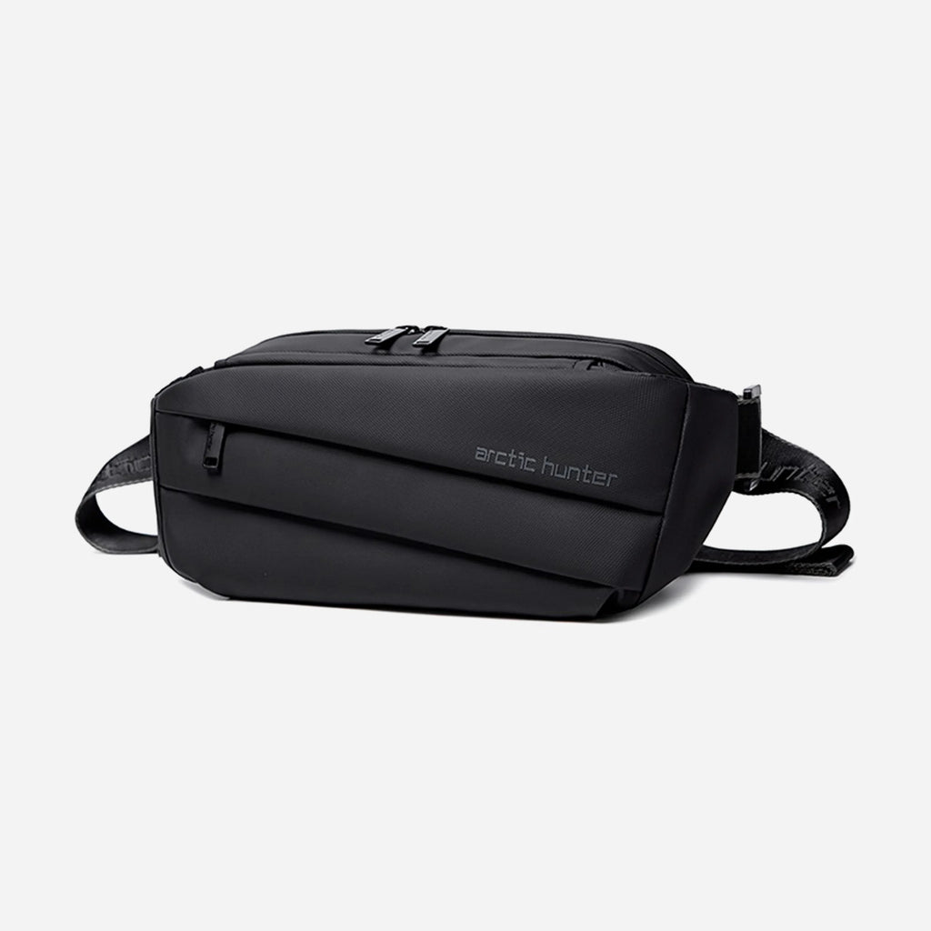YB00029 Black Waist & Chest Bag 3