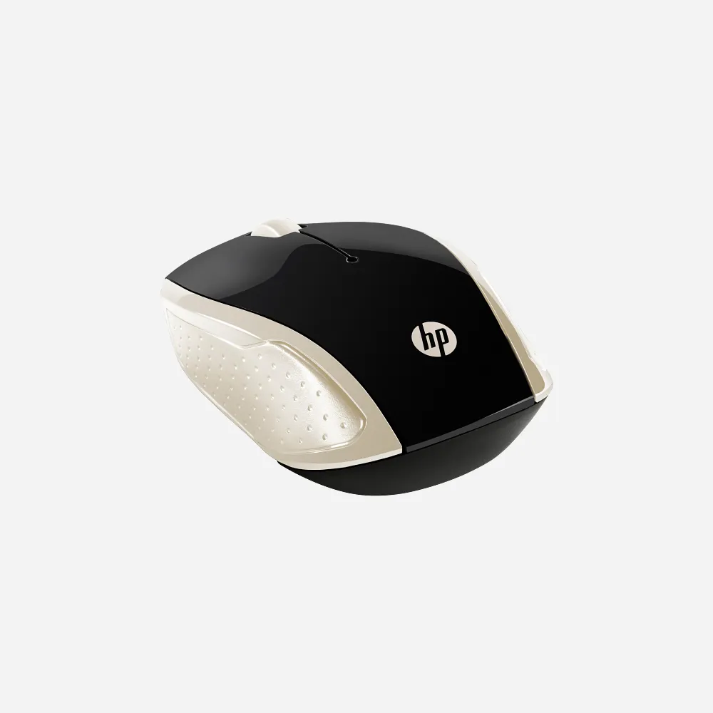 HP 200 Wireless Mouse Silk Gold
