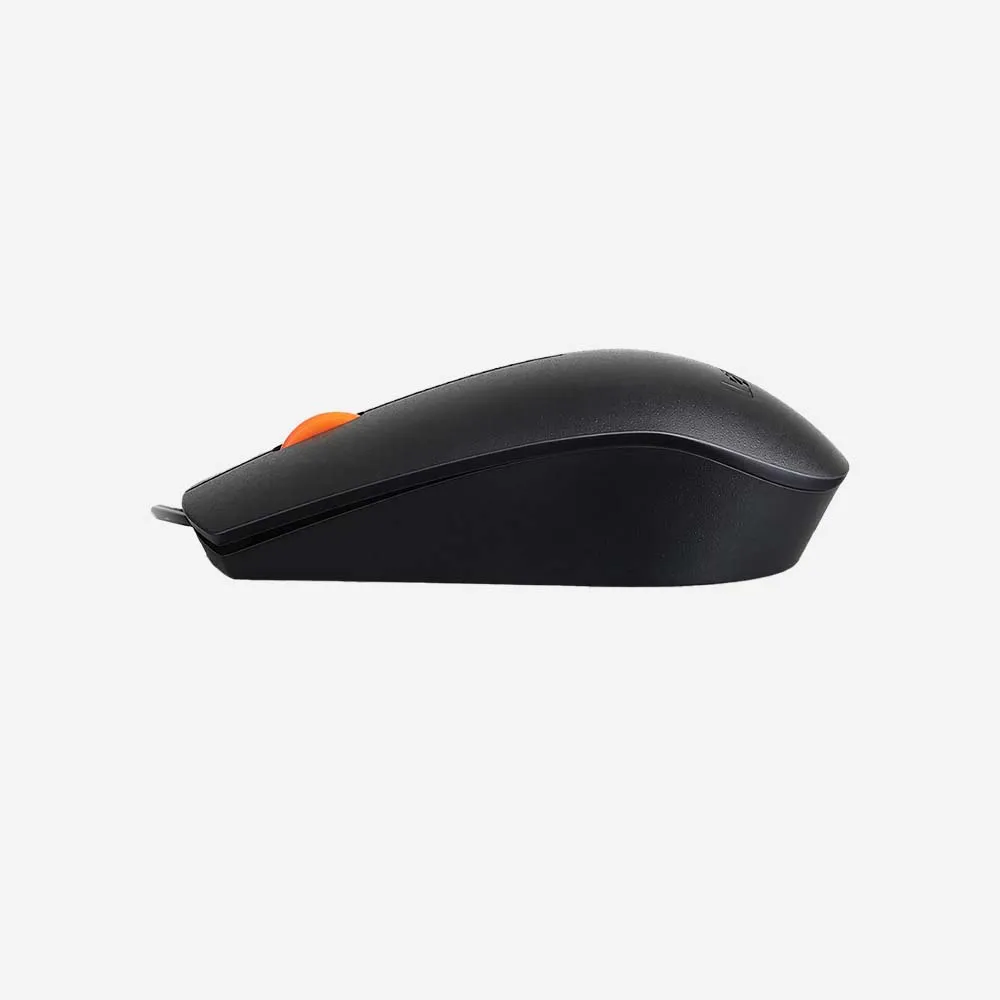 Lenovo 300 Wired Mouse USB Black