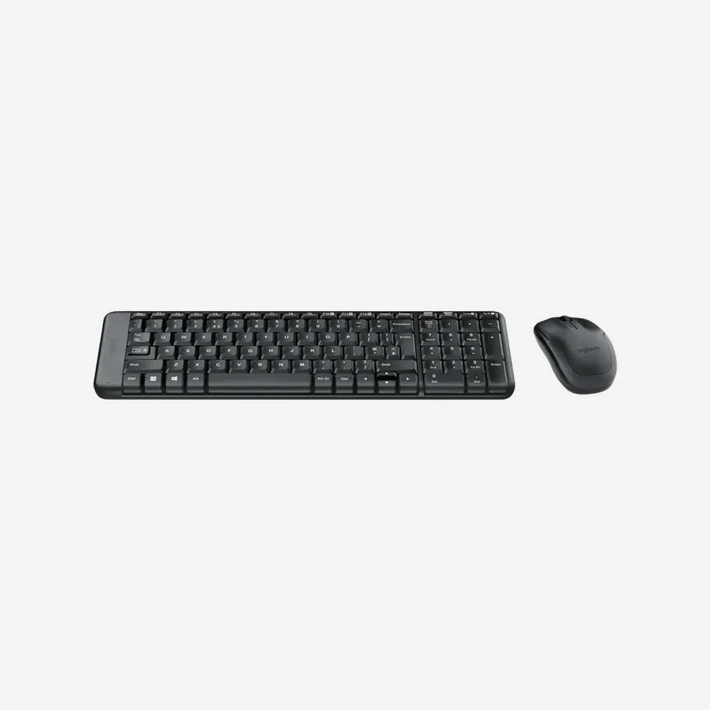 Logitech MK220 WL Keyboard & Mouse Combo Black 920-003160