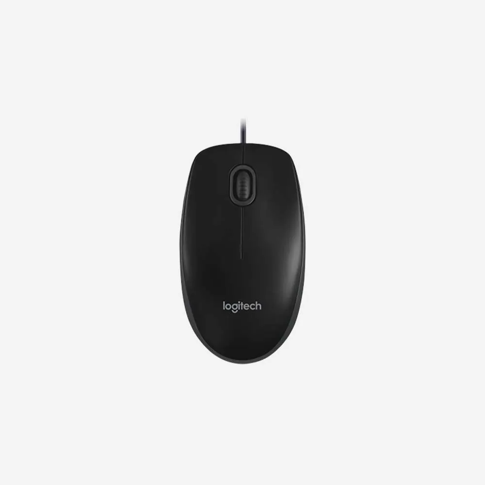 Logitech MK120 Wired Keyboard & Mouse Combo Black 920-002546