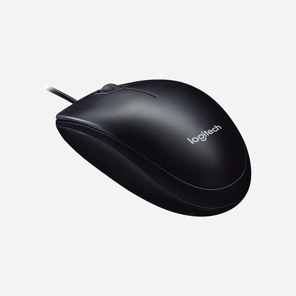 Logitech M90 Wired Mouse Black 910-001793