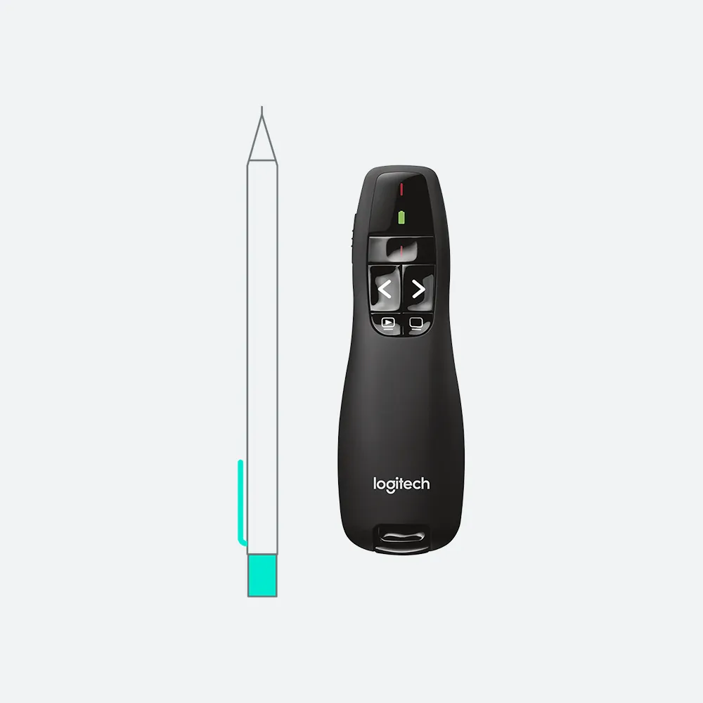 Logitech R400 Laser Presentation Remote 910-001356