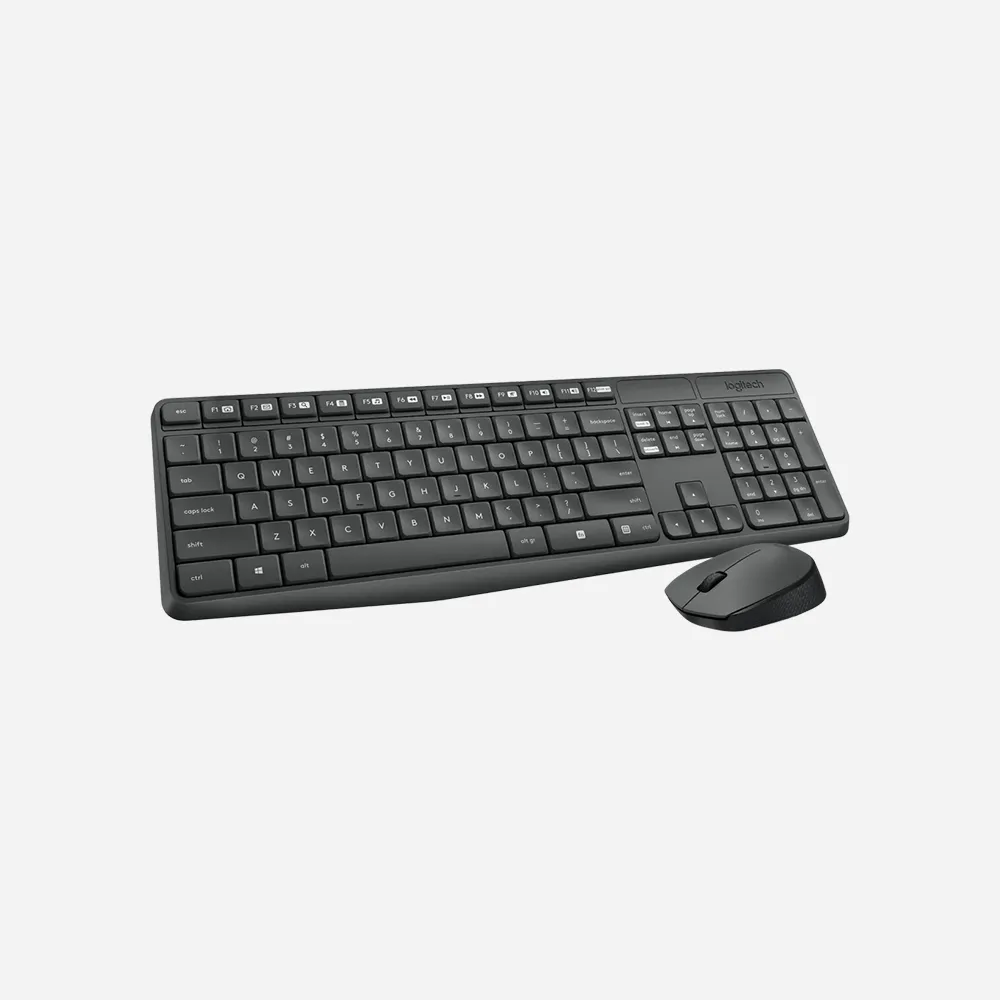 Logitech MK235 WL Keyboard & Mouse Combo Black 920-007927