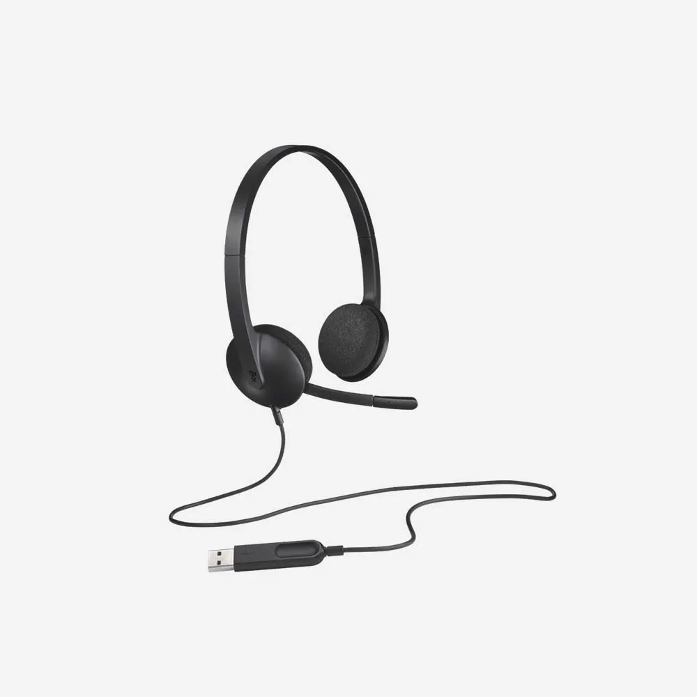 Logitech H340 USB Wired Headset 981-000475
