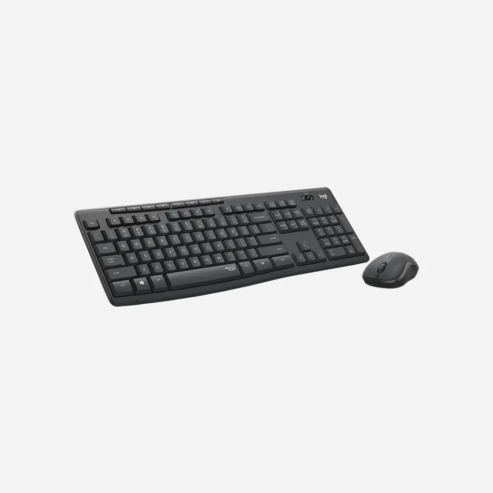 Logitech MK295 Silent WL Keyboard & Mouse Combo Black 920-009801