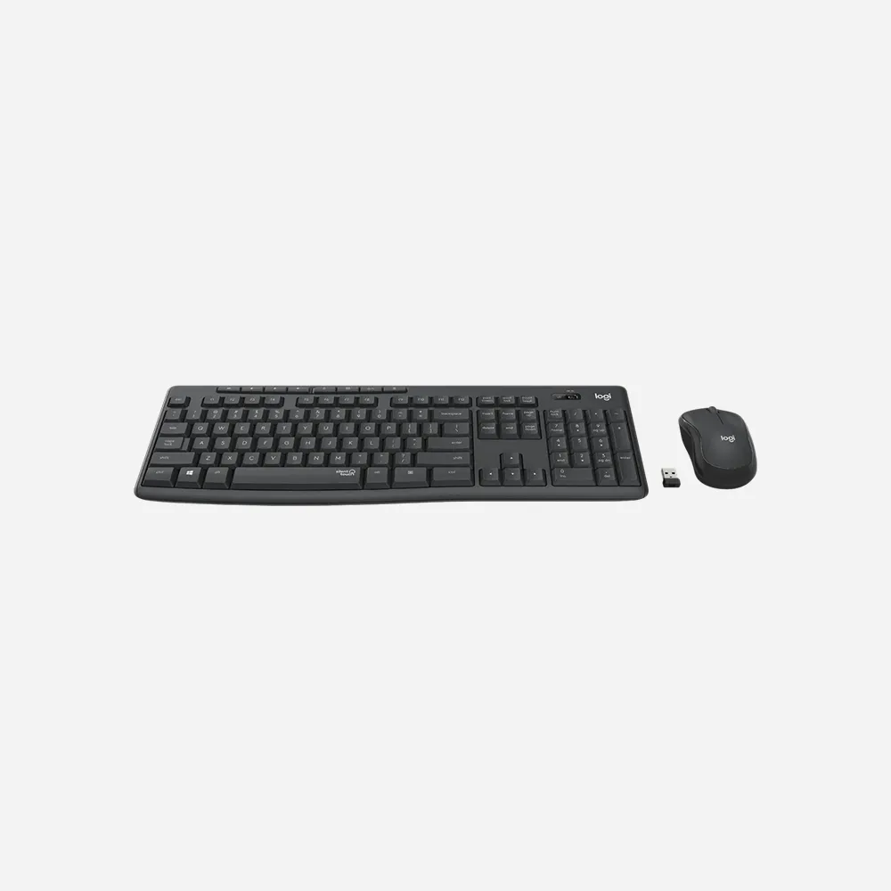 Logitech MK295 Silent WL Keyboard & Mouse Combo Black 920-009801