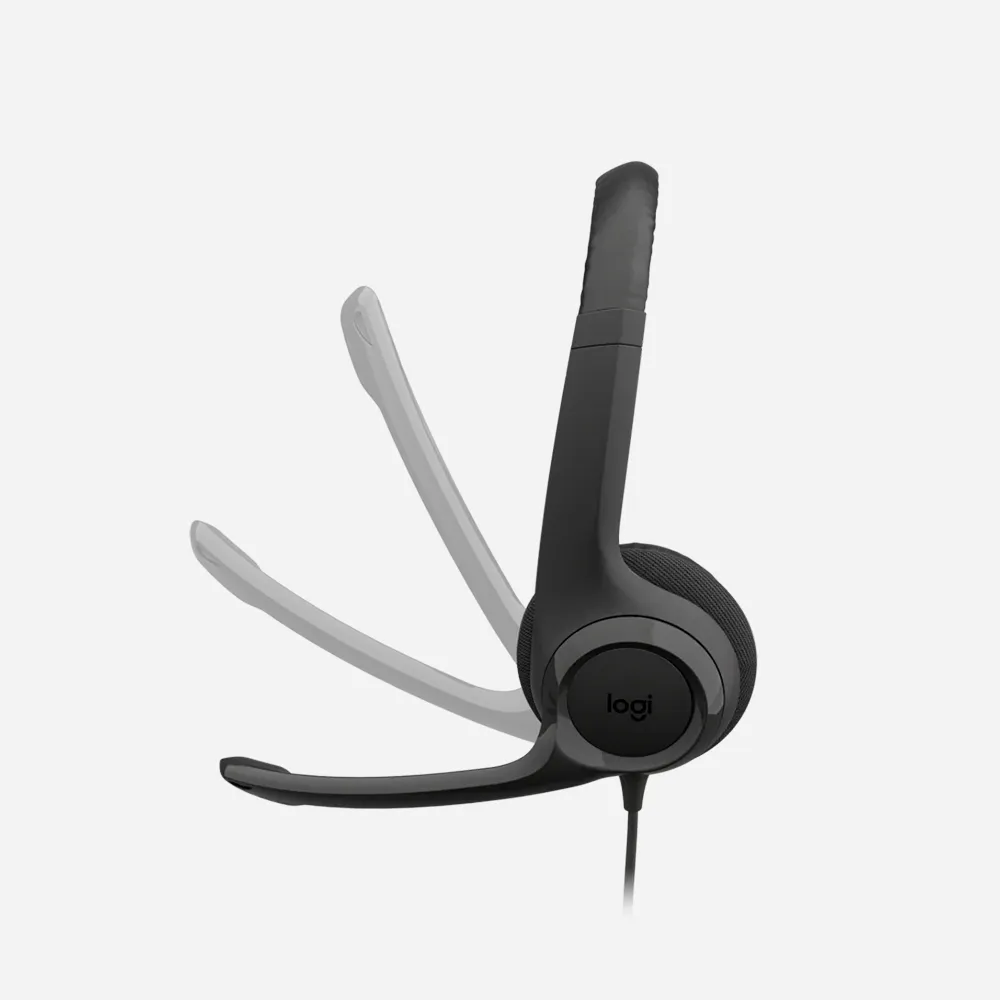 Logitech H390 USB Wired Headset Black 981-000406