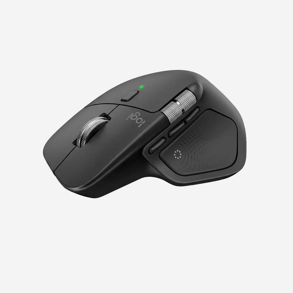 Logitech MX Master 4 Wireless Ergonomic Mouse Rechargeable Bluetooth & USB Black 910-007562