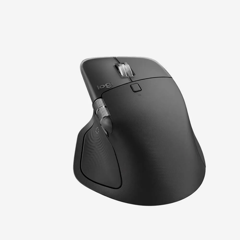 Logitech MX Master 4 Wireless Ergonomic Mouse Rechargeable Bluetooth & USB Black 910-007562