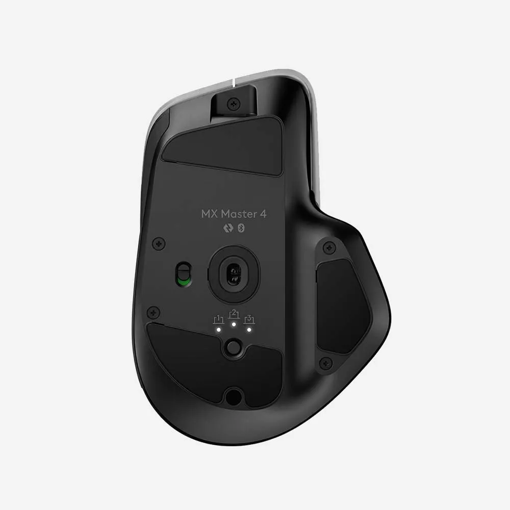 Logitech MX Master 4 Wireless Ergonomic Mouse Rechargeable Bluetooth & USB Black 910-007562
