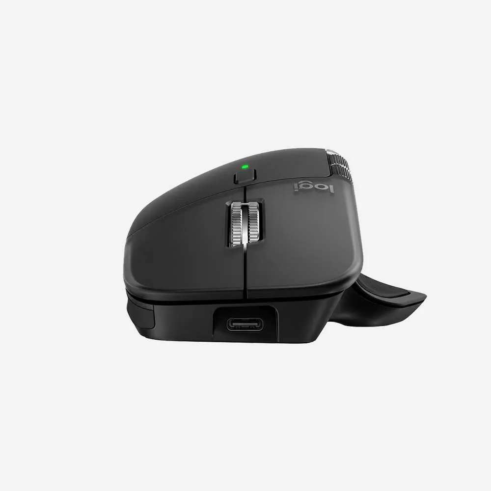 Logitech MX Master 4 Wireless Ergonomic Mouse Rechargeable Bluetooth & USB Black 910-007562