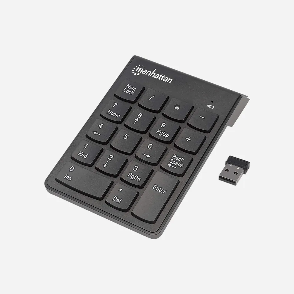 Manhattan Numeric WL Keypad Black