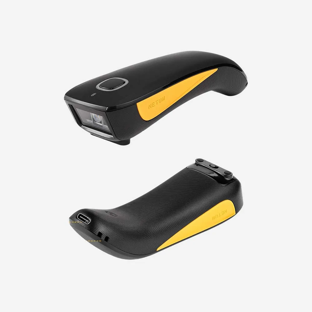 Netum C750 2D WL Barcode Scanner Handheld Bluetooth USB POS Scanner