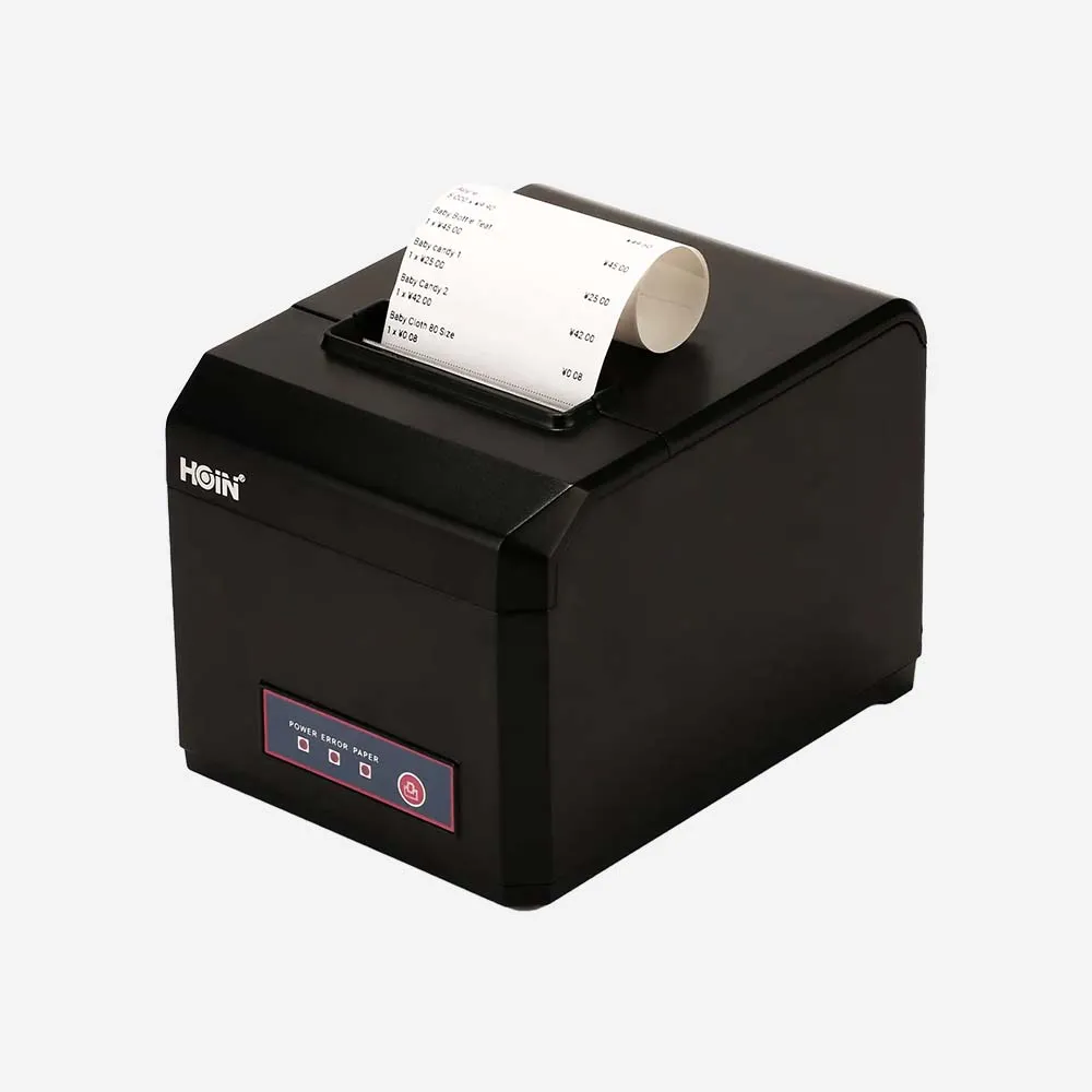 HOIN HOP-E801 3 inch Desktop Thermal POS Receipt Printer USB Bluetooth