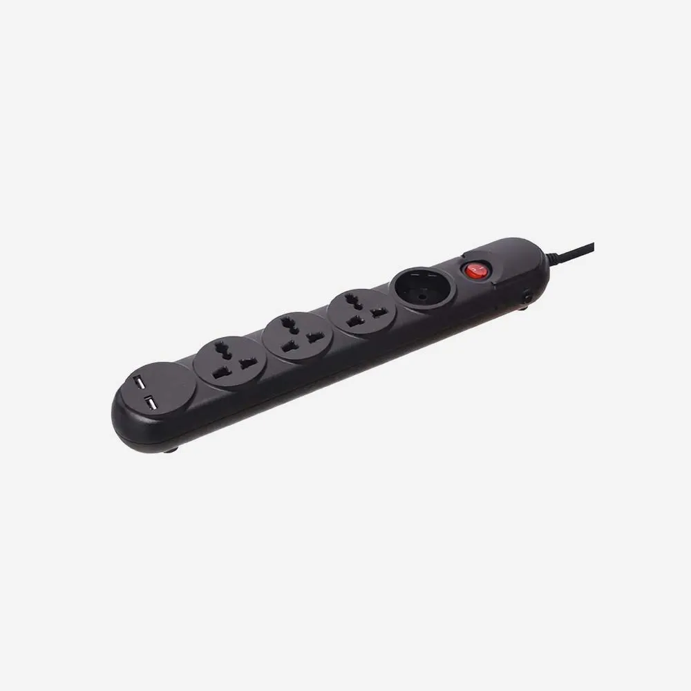 SYSTEM MAX Power Strip 5 Outlet USB