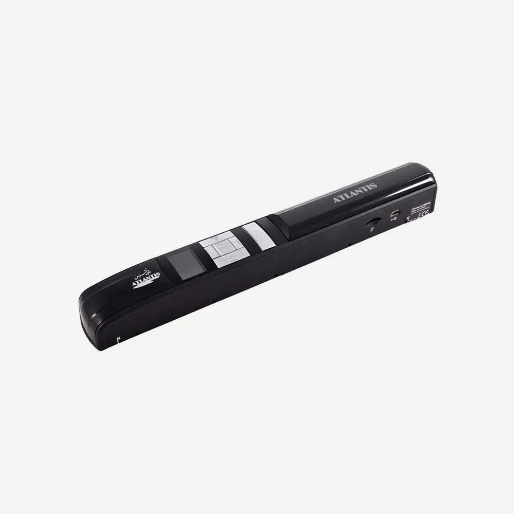 Atlantis Handy Scanner PS 410 Portable High-Resolution Document & Photo Scanner USB