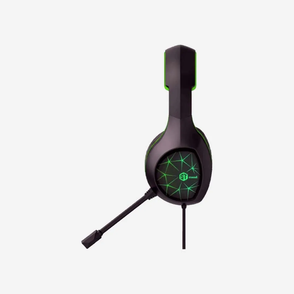 ST Standard Gaming Headset Green