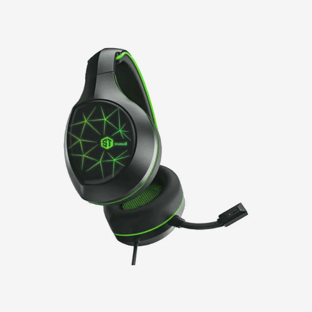 ST Standard Gaming Headset Green