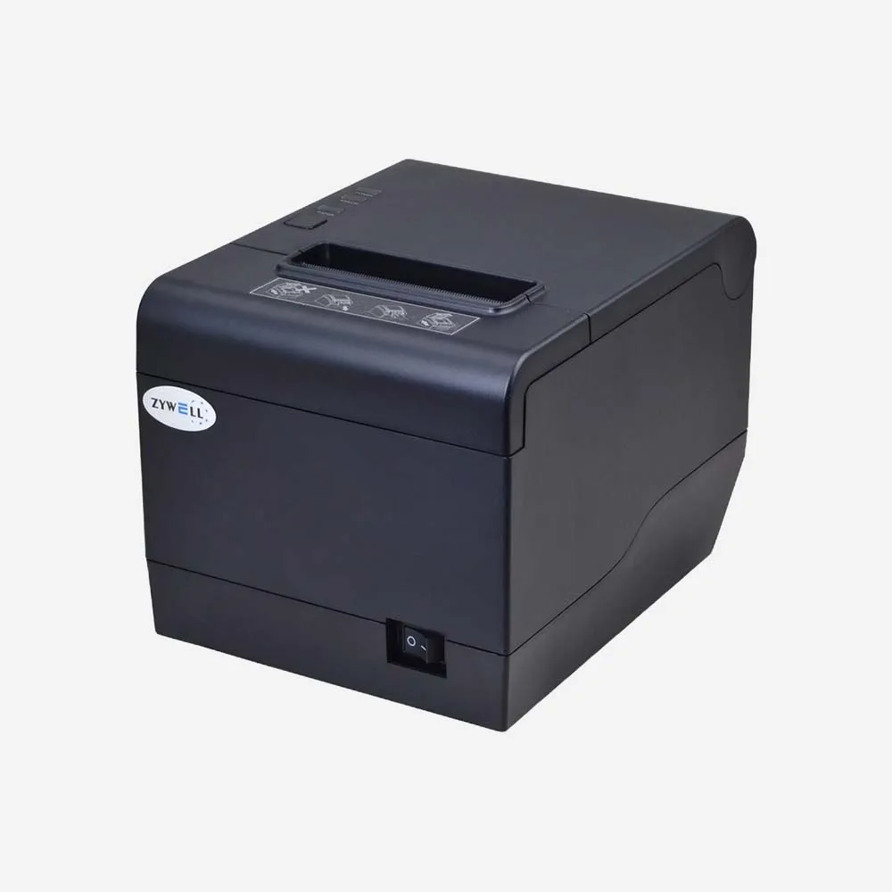 Zywell ZY808 3 inch Thermal POS Barcode Receipt Printer USB LAN