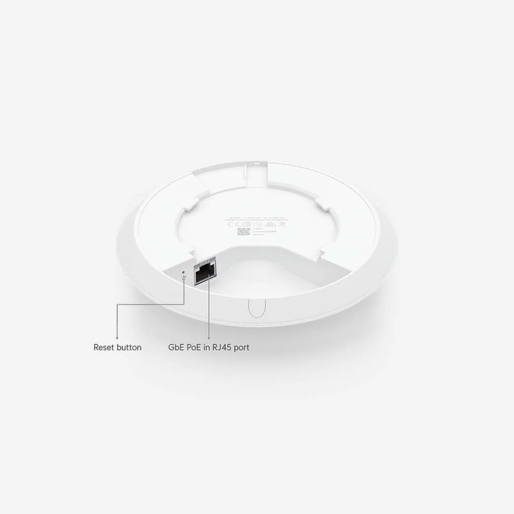 Ubiquiti Unifi U6+ Ceiling Mount Access Point PoE WiFi 6