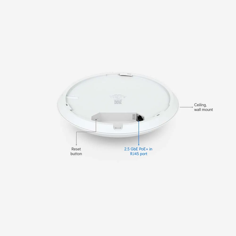 Ubiquiti Unifi U7-Pro Ceiling Mount Access Point PoE+ WiFi 7