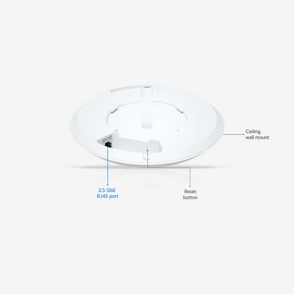 Ubiquiti Unifi U7-LR Ceiling Mount Access Point PoE WiFi 7