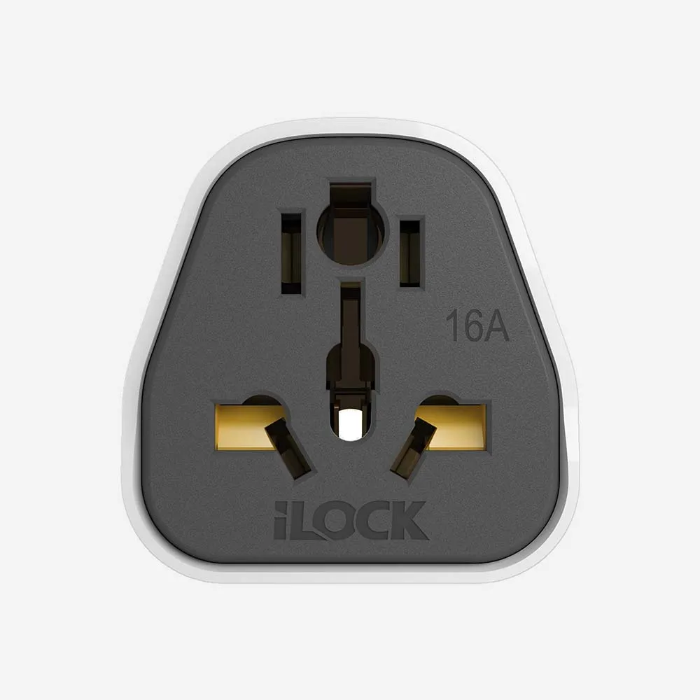 iLOCK 5069 Travel Plug Adapter Converter