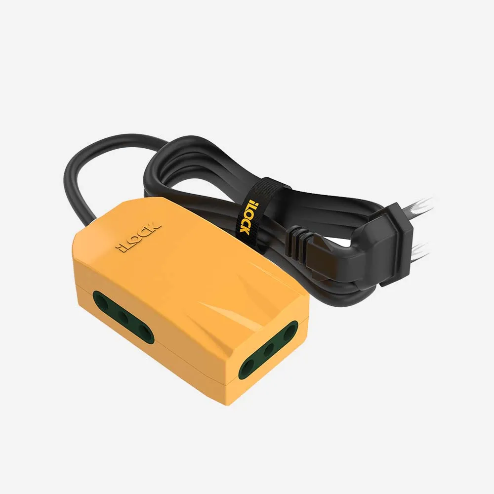 iLOCK 5071 Power Strip Mini 3 Outlet Schuko 3M