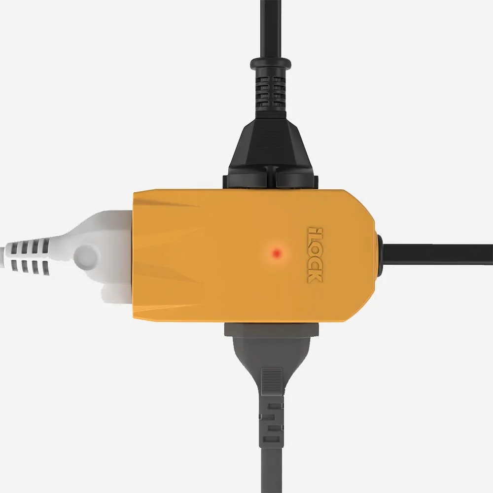 iLOCK 5071 Power Strip Mini 3 Outlet Schuko 3M