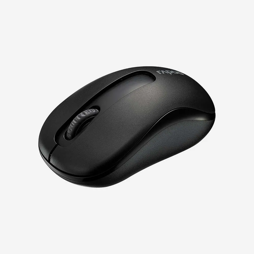 Rapoo M10 Plus Wireless Mouse (Black)