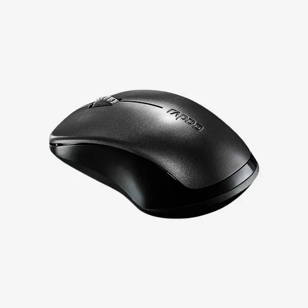 Rapoo 1620 Wireless Mouse (Black)