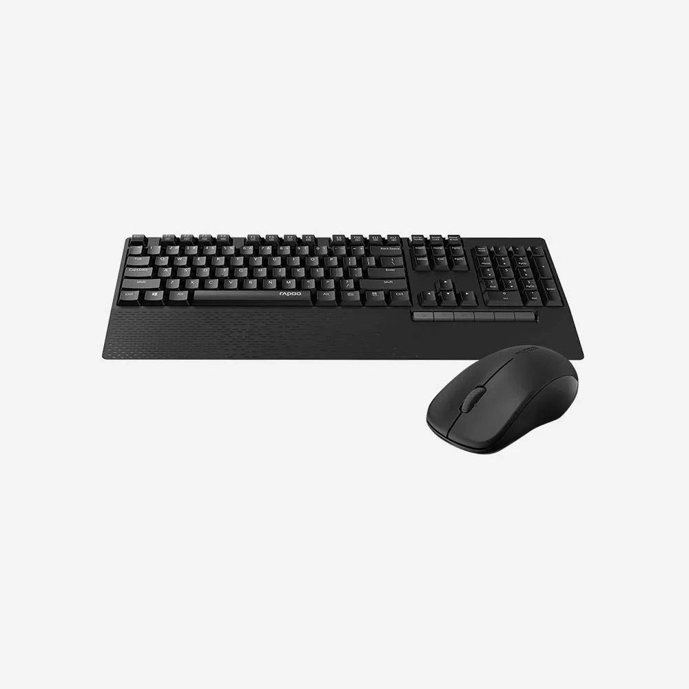Rapoo X1960 Wireless Keyboard & Mouse Combo (Black)
