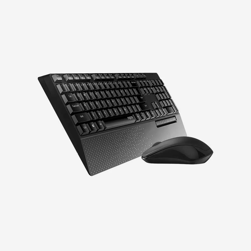 Rapoo X1960 Wireless Keyboard & Mouse Combo (Black)