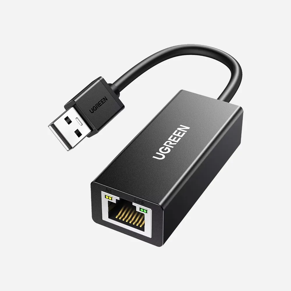 المحولات – UGREEN 20254 CR110-USB 2.0 Gigabit Black