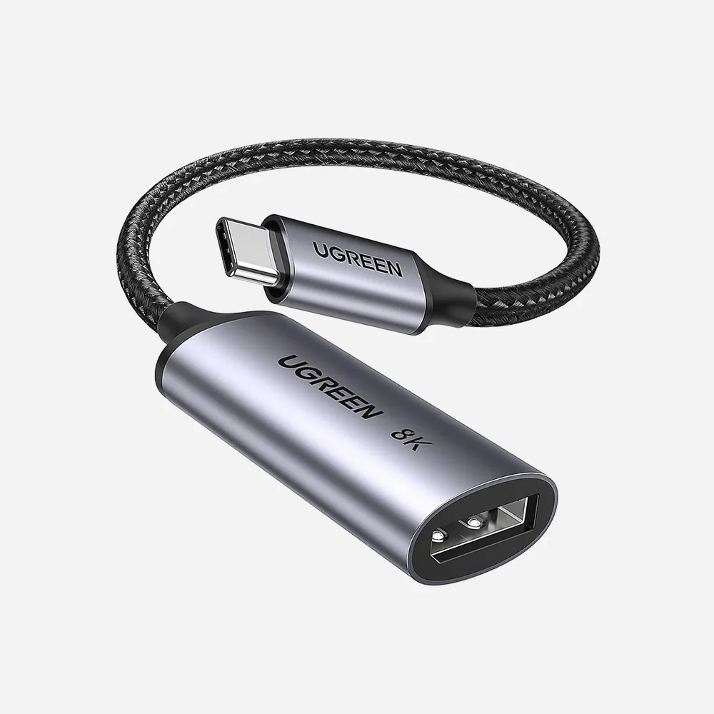 [15575] UGREEN 15575 USB-C to Display Port 1.4 10cm