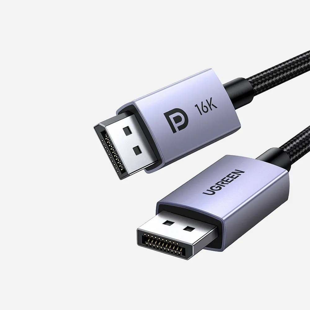 [15383] UGREEN 15383 Display Port 16K 1m Cable Black