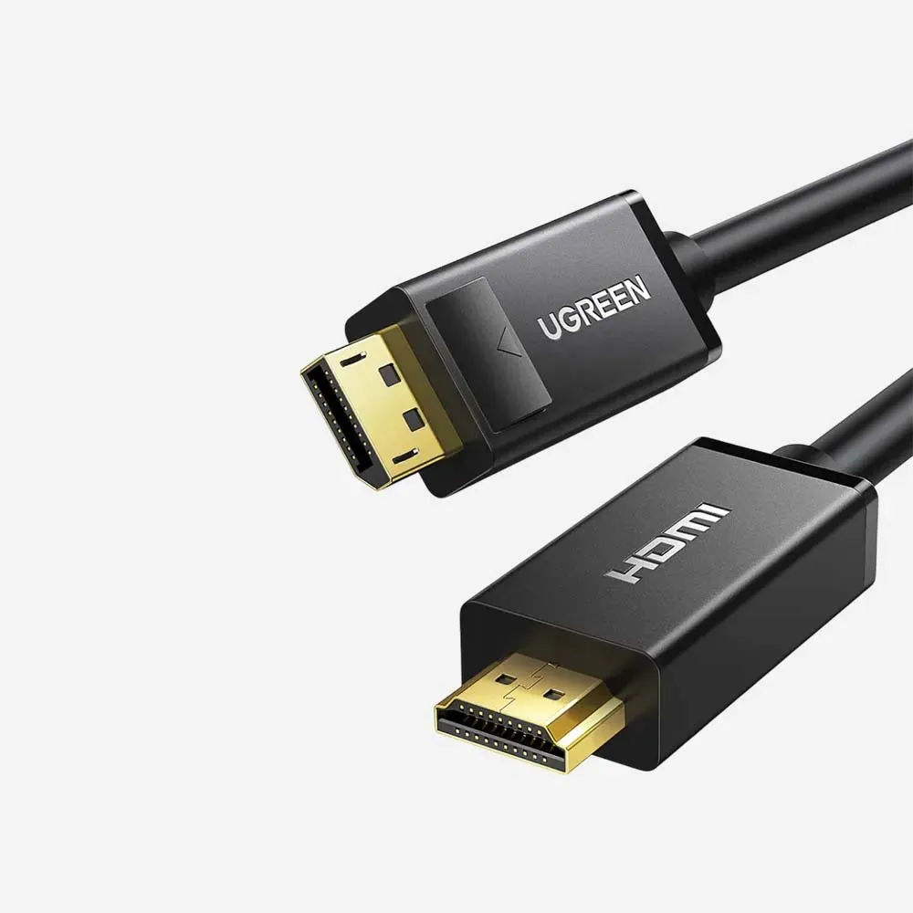 [GBH-IT-8258] UGREEN 10203 Display Port to HDMI 4K 3m Cable Black