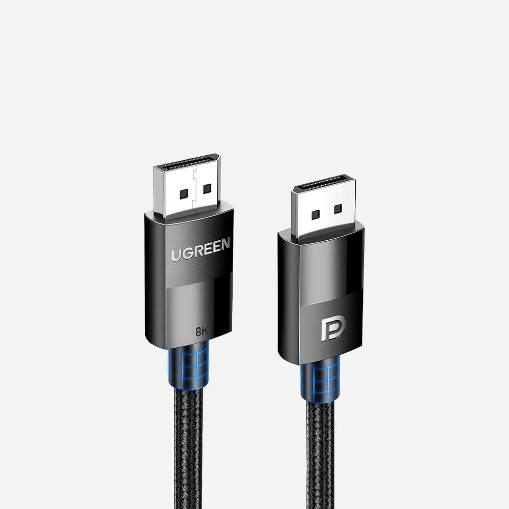 [80393] UGREEN 80393 Display Port 3m Braided Cable Black