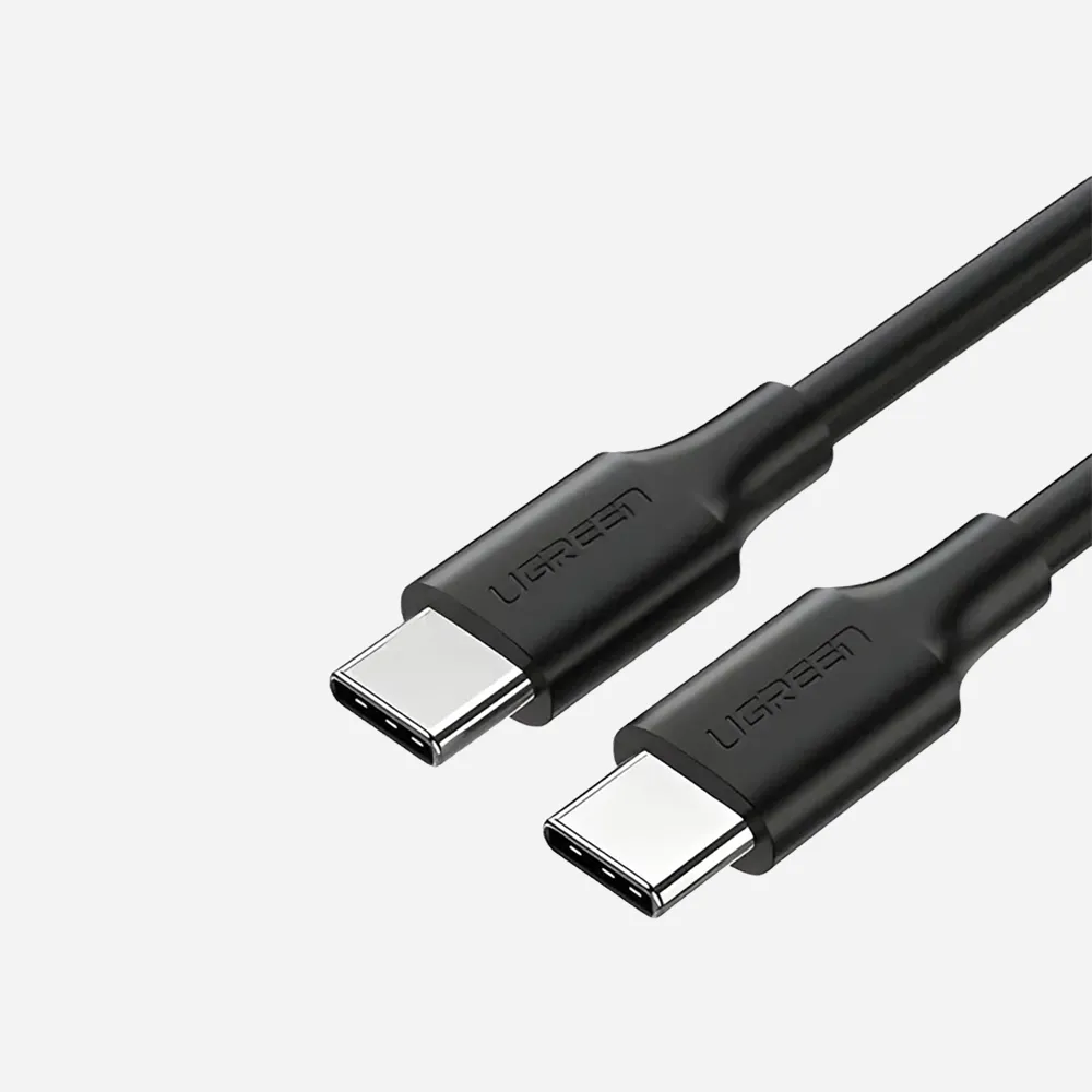 [10306] كابلات USB – UGREEN 10306 2m USB-C to USB-C Cable 60W Black