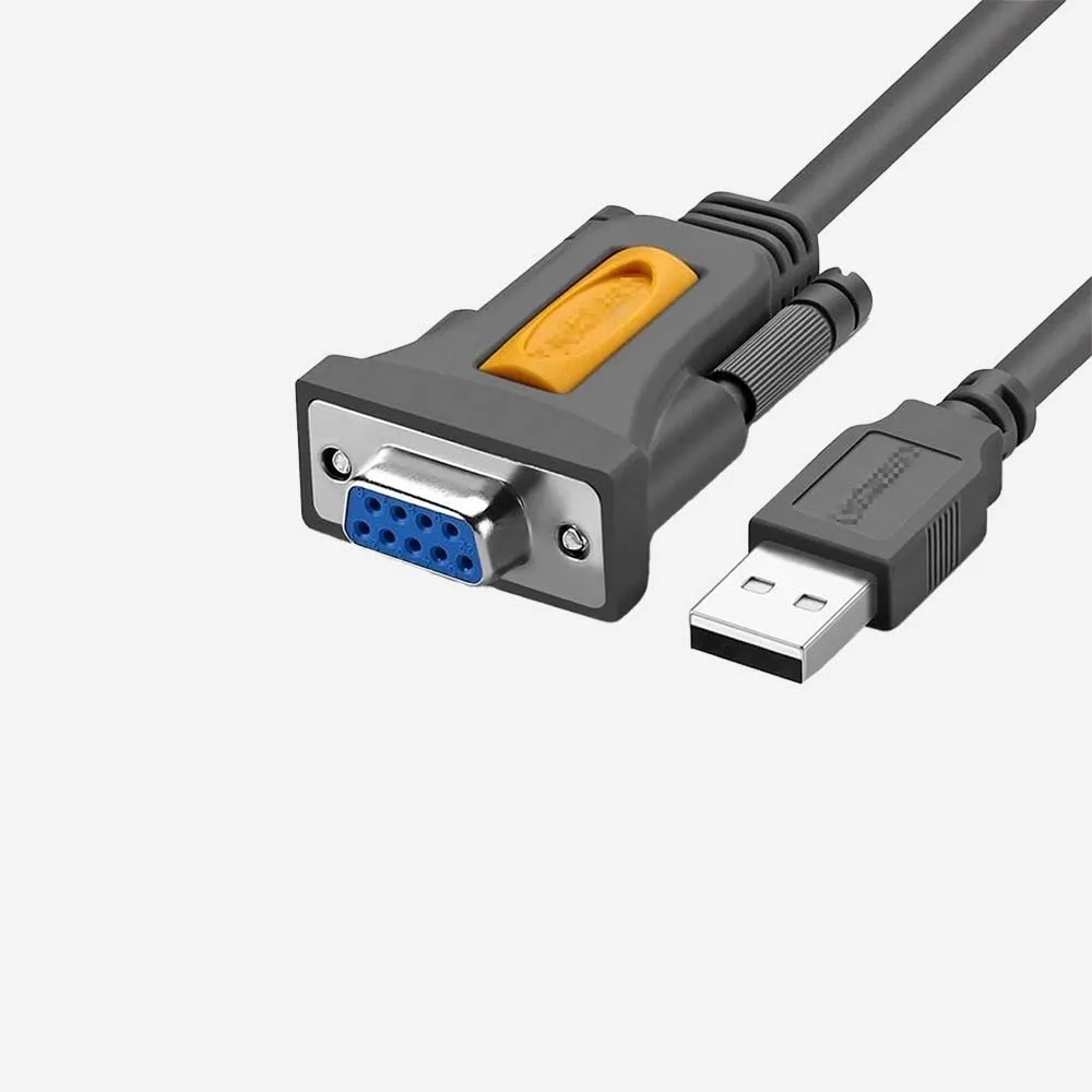 [20201] المحولات – UGREEN 20201 USB to DB9 RS-232 Adabter Cable 1.5m