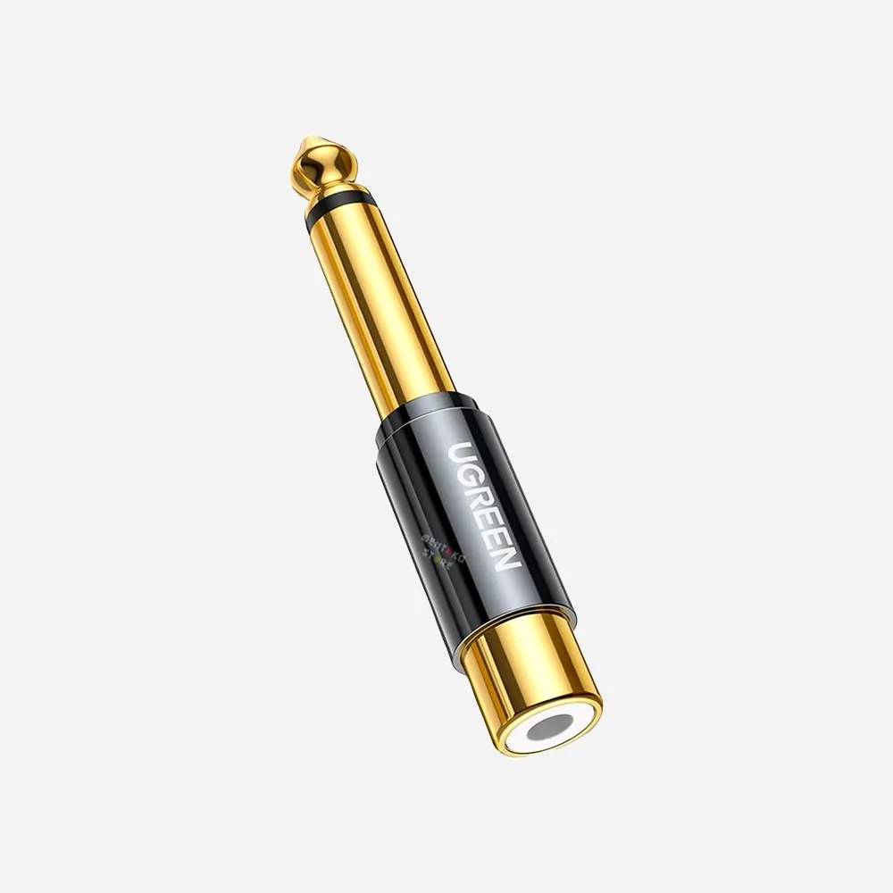 [80731] UGREEN 80731 6.35mm Male to RCA Female Adapter