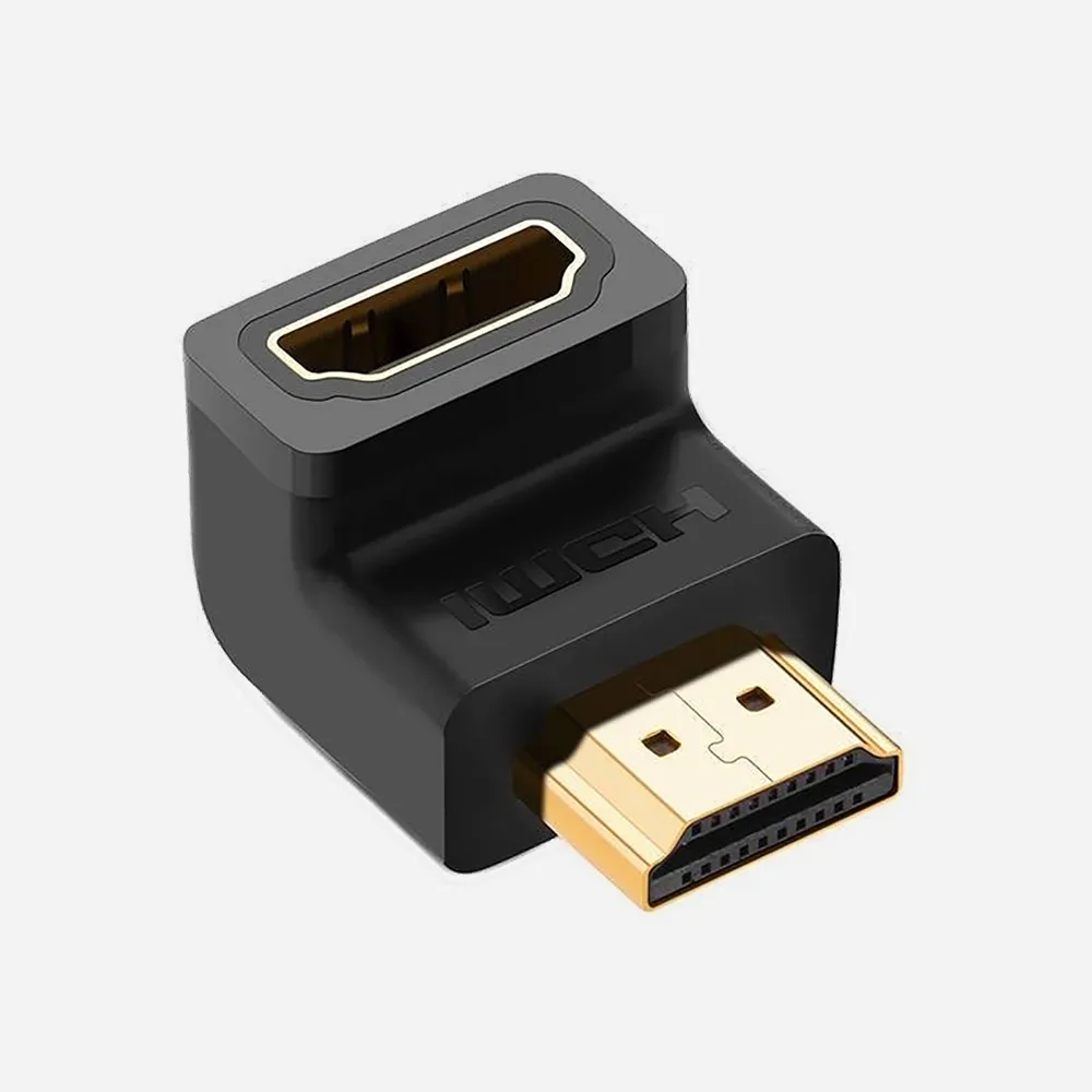 المحولات – UGREEN 20110 HD112 HDMI Male to Female Adapter Up Angle