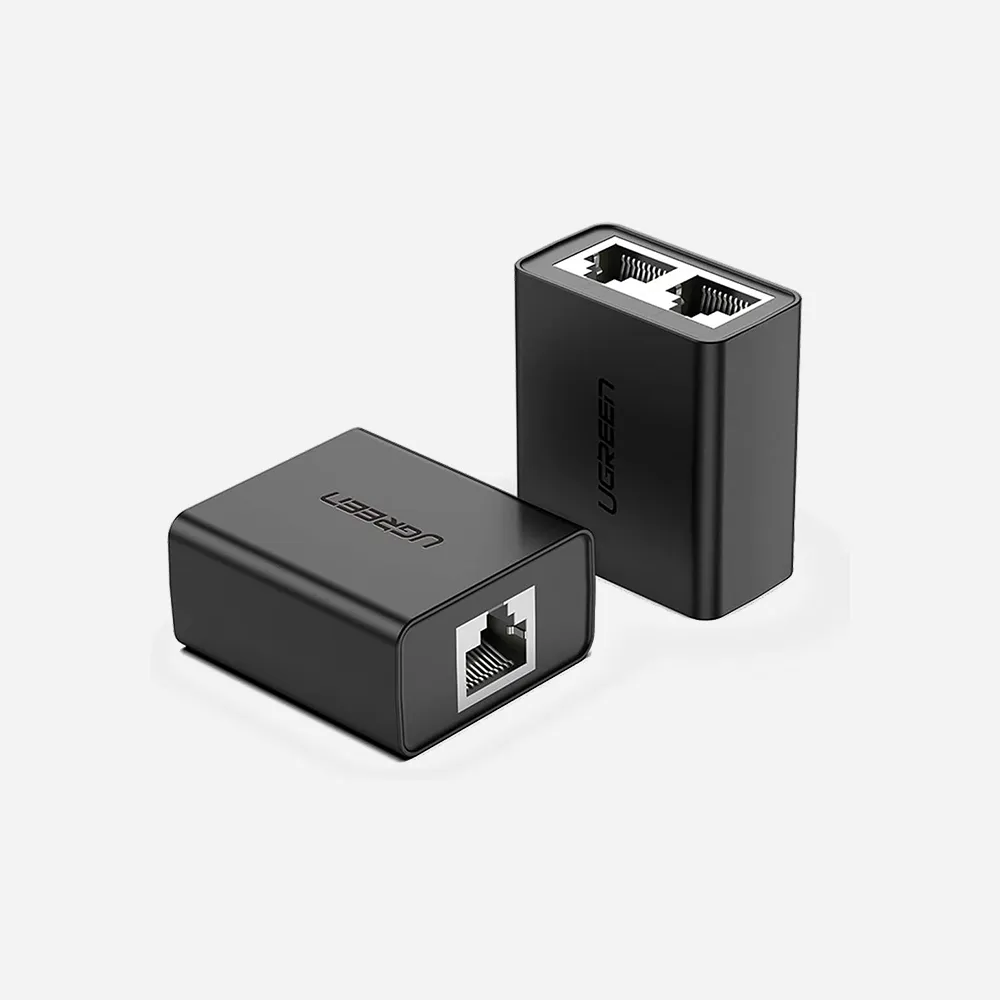 UGREEN 50923 RJ45 Splitter Adapter 2 Pack Black